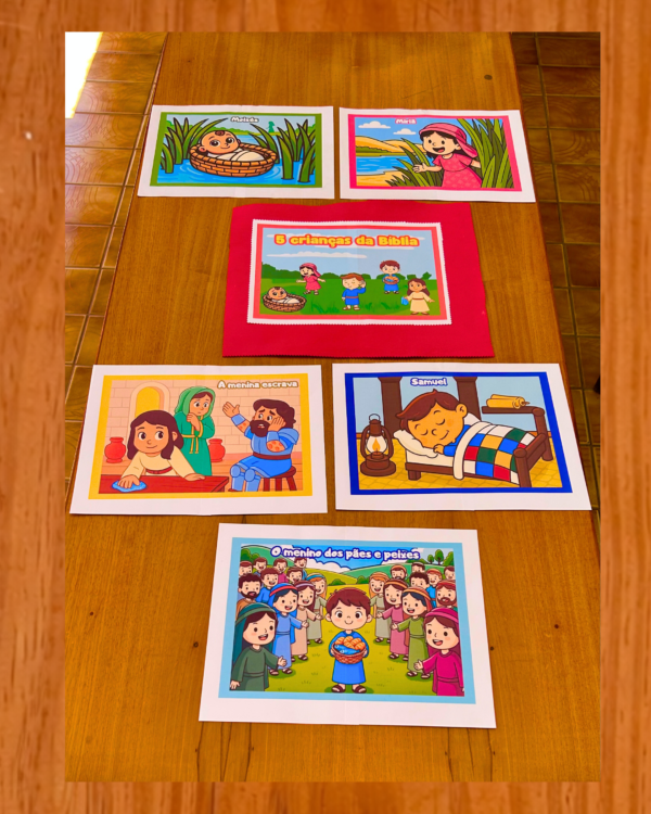 5 Crianças da Bíblia