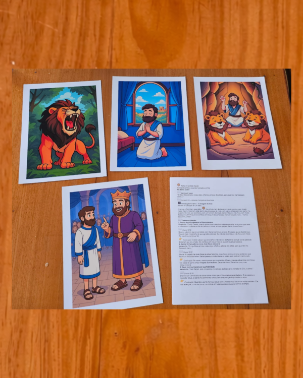 Lição: Daniel na Cova dos Leões