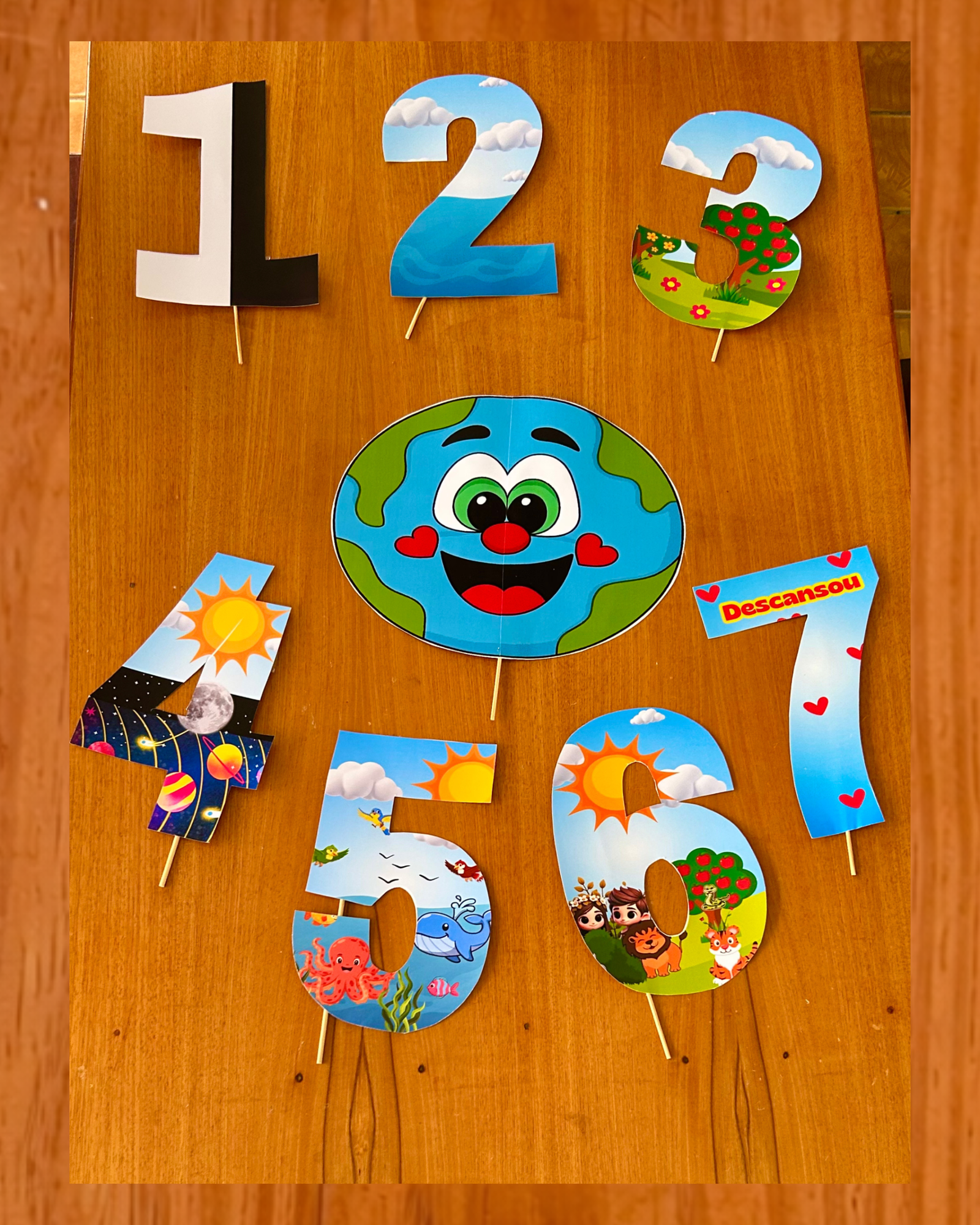 A Criação do Mundo em Números