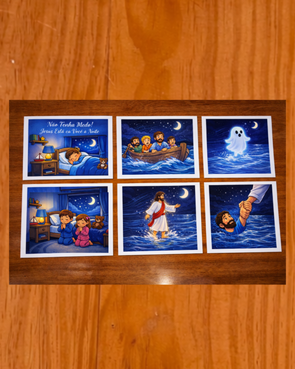 Lição: Não tenha medo! Jesus está com você à noite