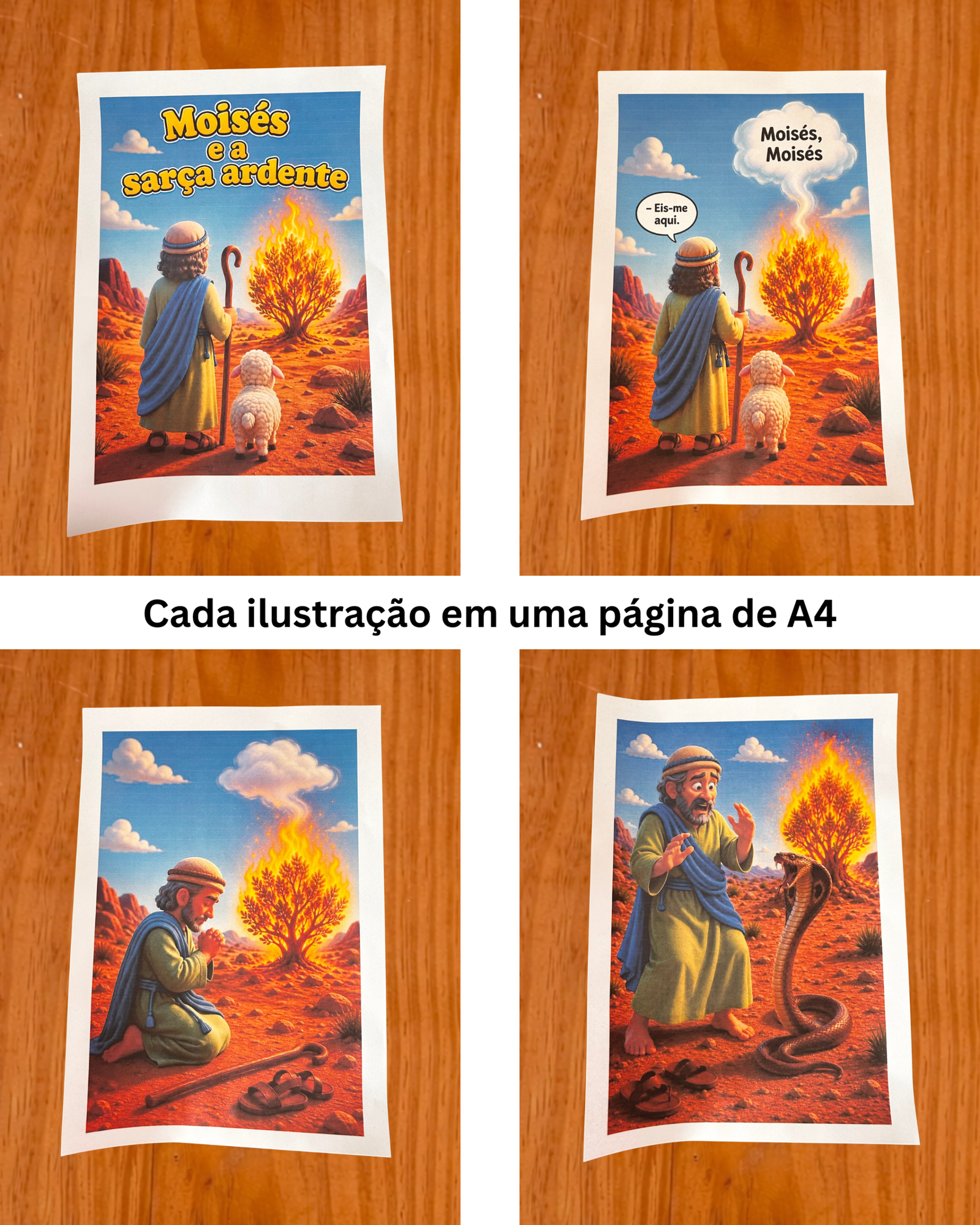 Lição: Moisés e a Sarça Ardente - Imagem 11
