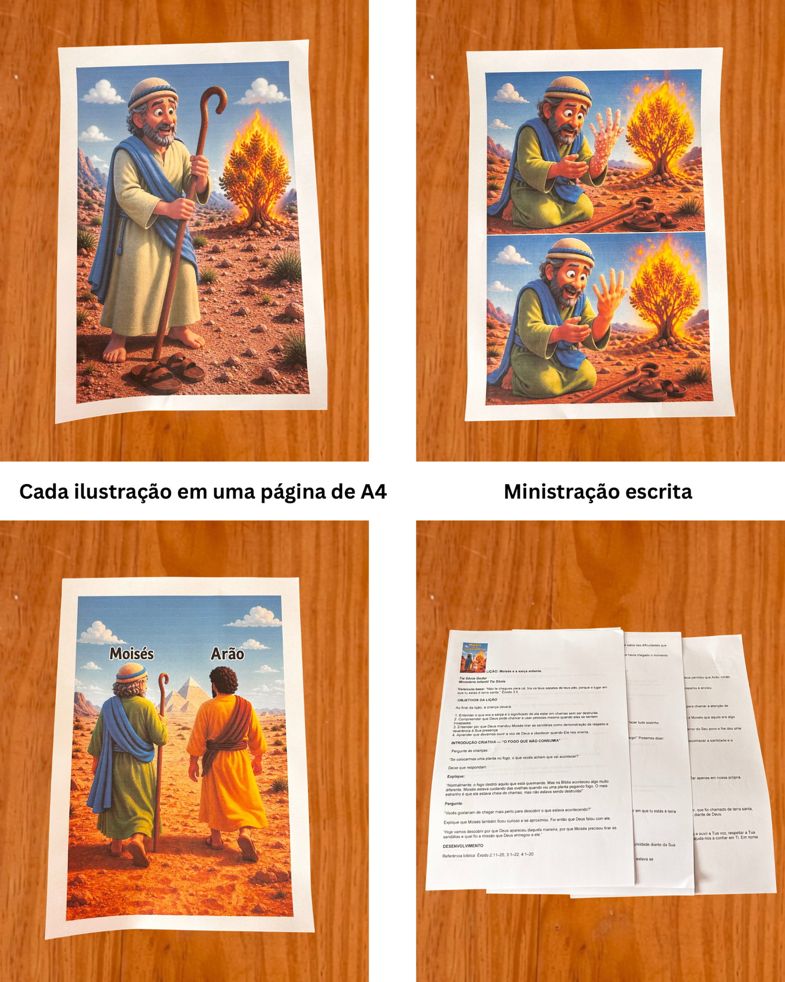 Lição: Moisés e a Sarça Ardente - Imagem 12