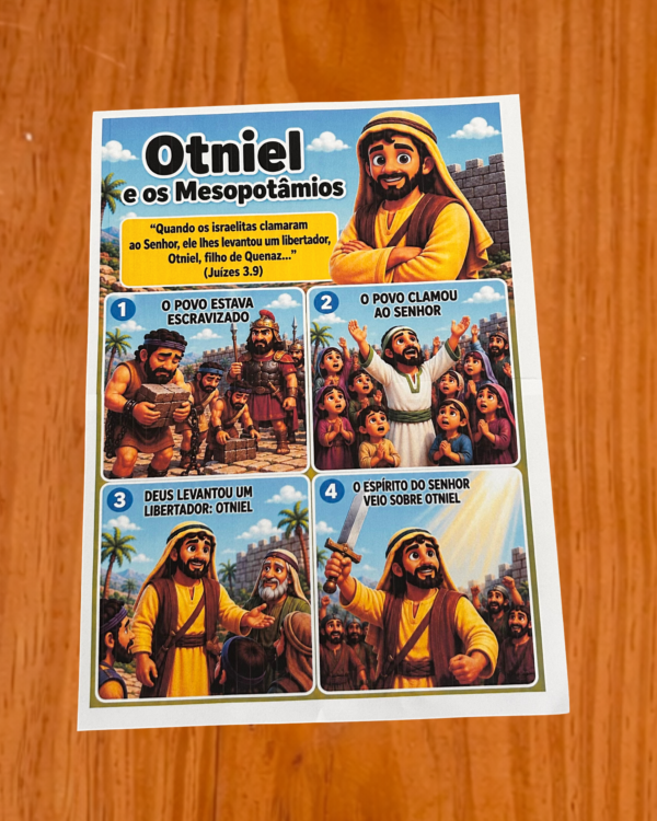 Lição: Otniel e os Mesopotâmios