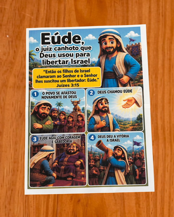 Lição: Eúde, o Juiz Canhoto que Deus Usou