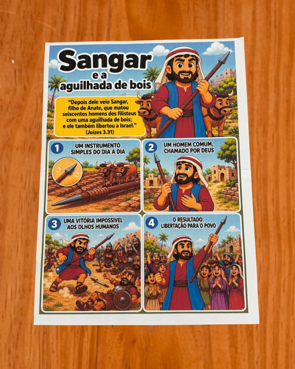 Lição: Sangar e a Aguilhada de Bois